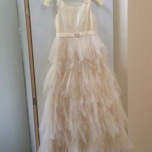 Lilac  & Pearls - pageant dress - child size 8